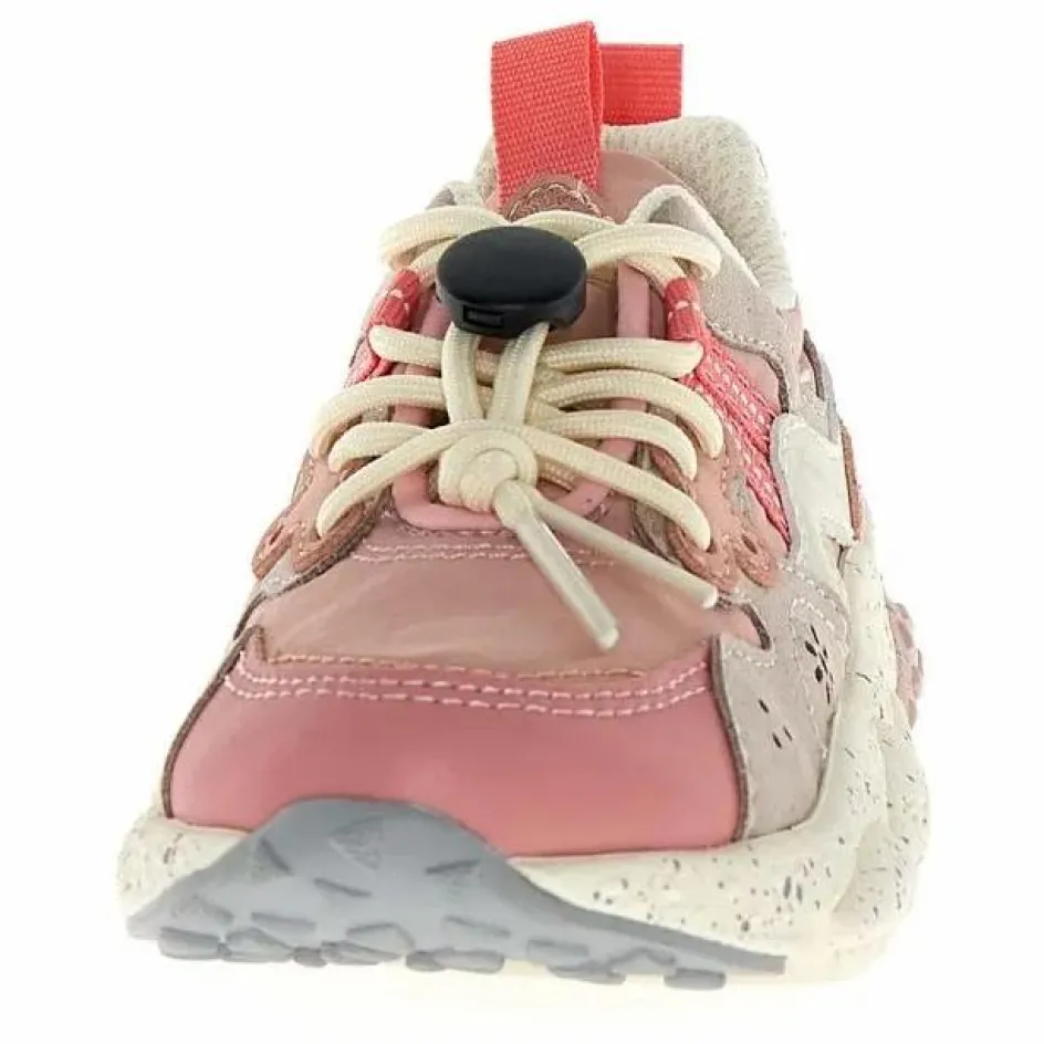 New Baskets Yamano 3 Lacets Cuir Eco et Nylon | Enfant Baskets