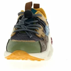 Sale Flower Mountain Baskets Yamano 3 Lacets Cuir Eco et Nylon Ripstop | Gris foncé