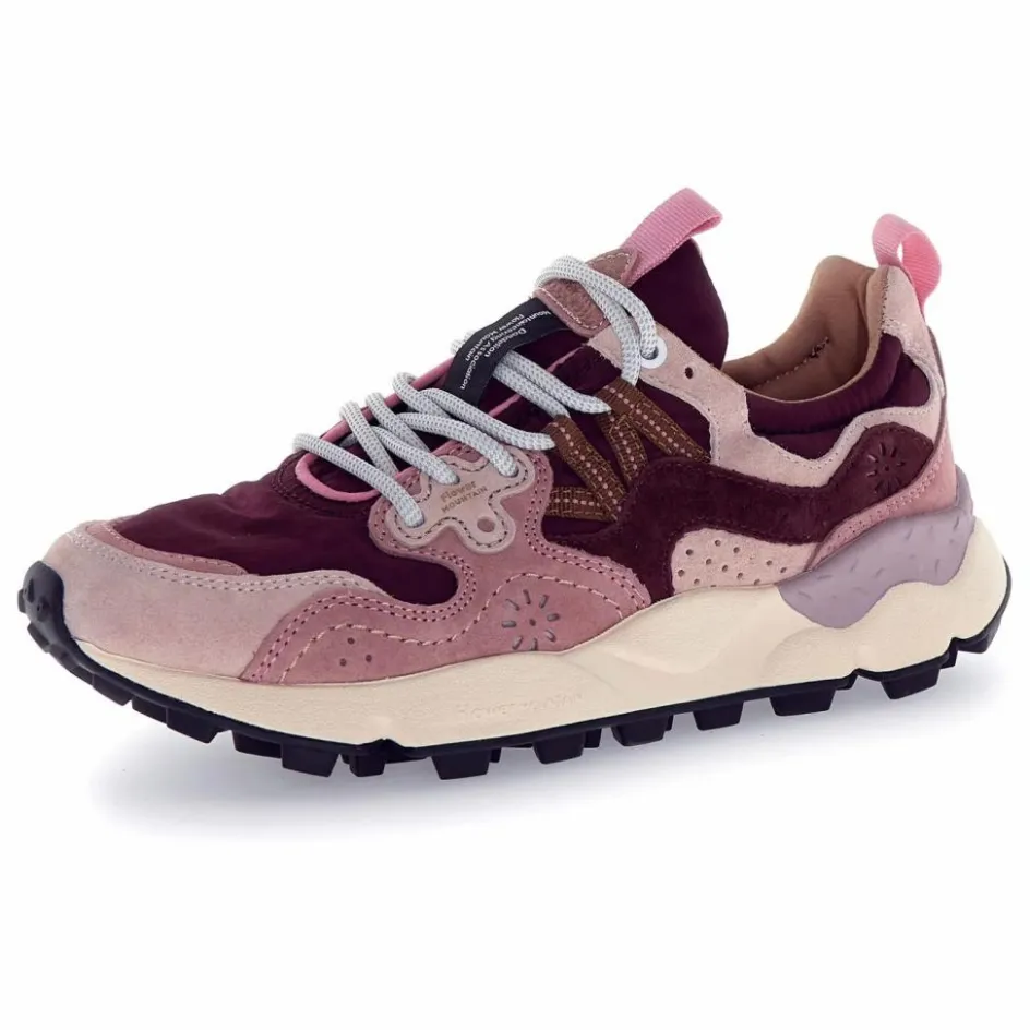 Flower Mountain Baskets Yamano 3 Suède et Nylon ||Femme Baskets