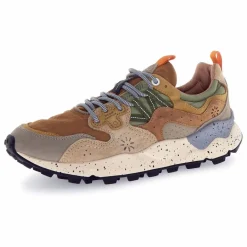 Homme Flower Mountain Sneakers, Chaussures*Baskets Yamano 3 Suède et Nylon |