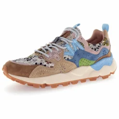 New Flower Mountain Baskets Yamano 3 Suède, Jacquard et Imprimé Fleurs | Beige