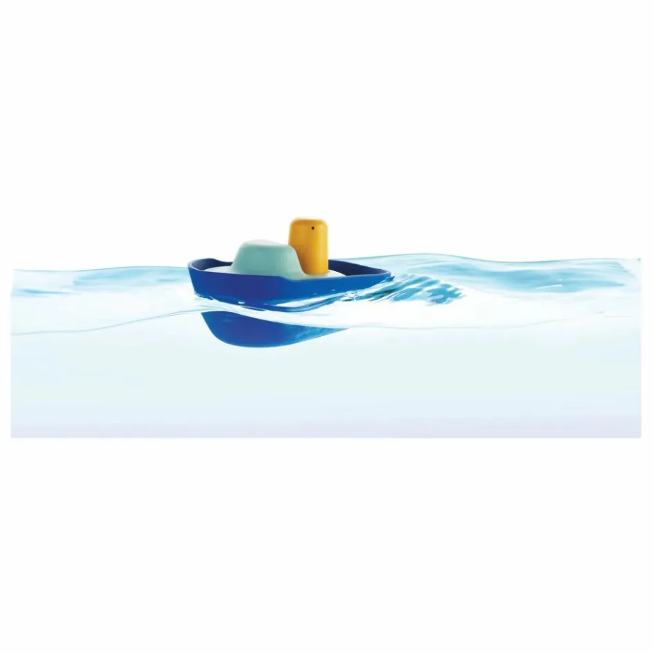 New Plan Toys Bateau en caoutchouc naturel Multicolore