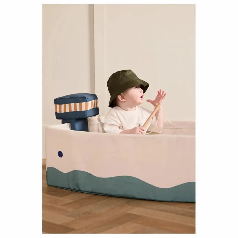 Kid's Concept Tapis De Jeux*Bateau en toile avec kit de pêche |