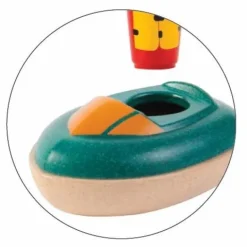 Online Bateau hors-bord flottant sur l'eau Figurines