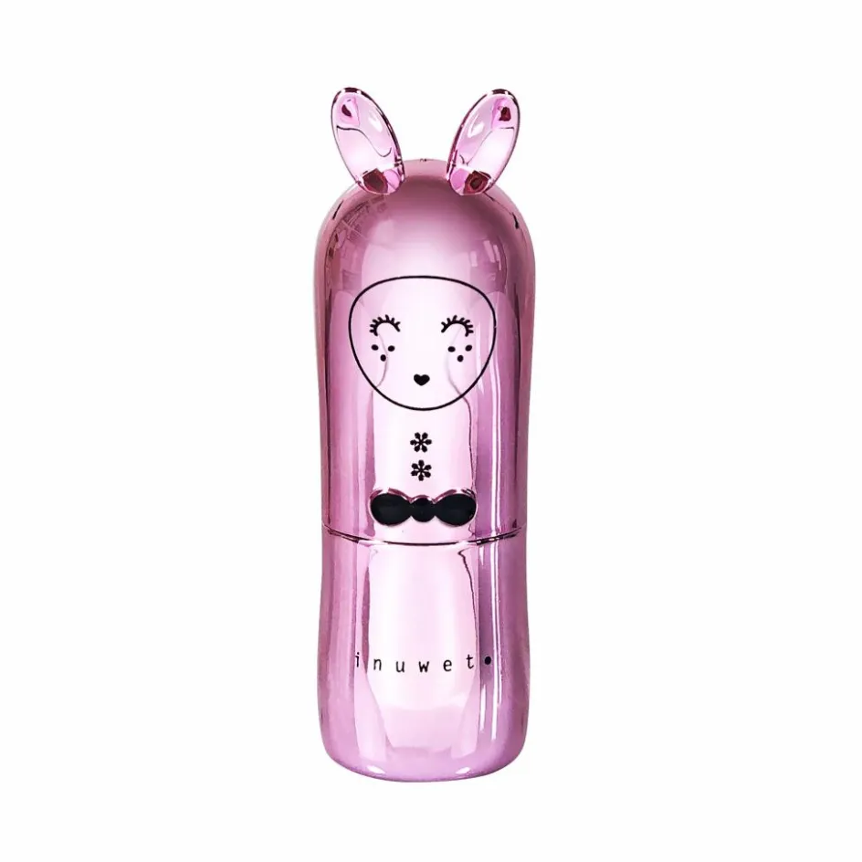 Inuwet Baume à lèvres lapin Métal - Sorbet Framboise|Enfant Soins Du Visage|Soins Du Visage