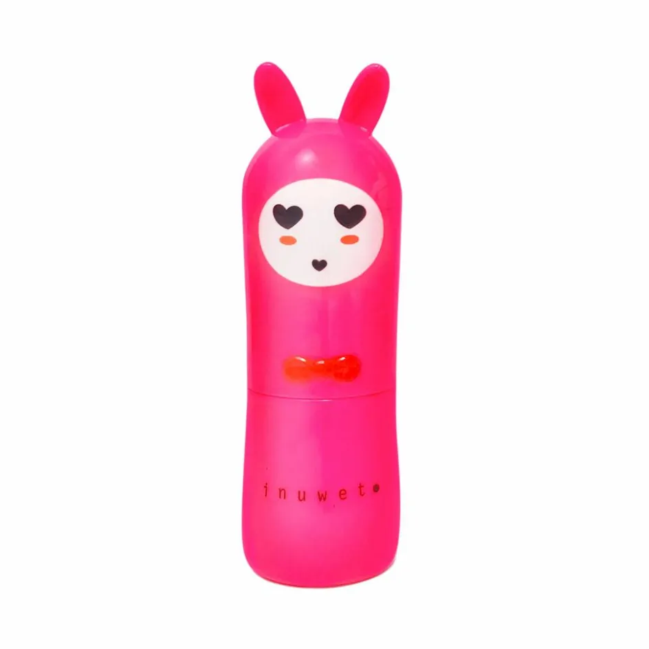 Best Inuwet Baume à lèvres lapin vegan - Cerise Rose fuschia