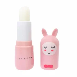 Inuwet Baume à lèvres lapin vegan - Fraise|Enfant Soins Du Visage|Soins Du Visage