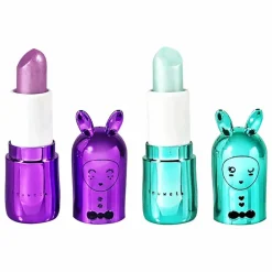 Enfant Inuwet Soins Du Visage|Coffrets*Baumes à lèvres Noël Rainbow - Set de 2