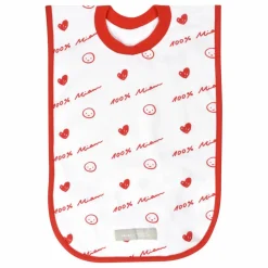 Outlet Béaba Bavoir en coton - Edition limitée Mathilde Cabanas | Rouge