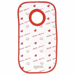 Outlet Béaba Bavoir en coton - Edition limitée Mathilde Cabanas | Rouge
