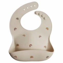 Mushie Bavoirs|Puériculture*Bavoir en silicone |