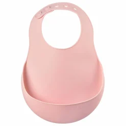 Outlet Béaba Bavoir silicone | Rose pâle