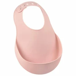 Outlet Béaba Bavoir silicone | Rose pâle