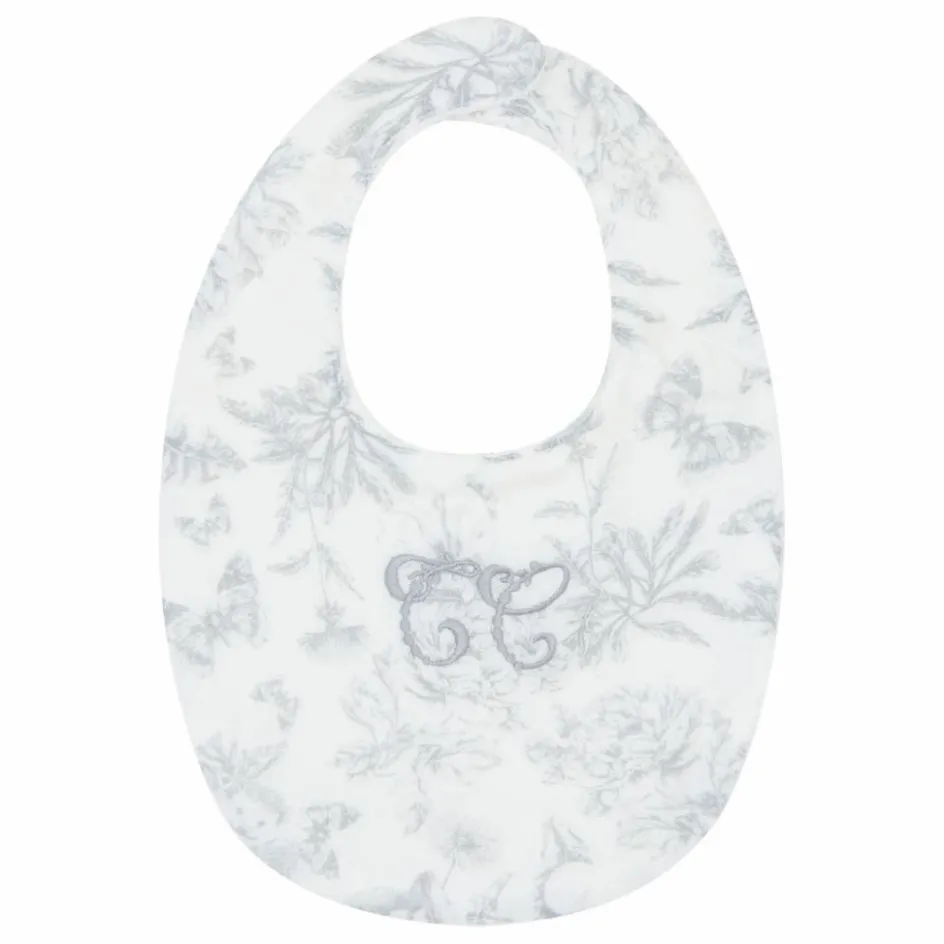 Clearance Tartine et Chocolat Bavoir Toile de Jouy | Gris