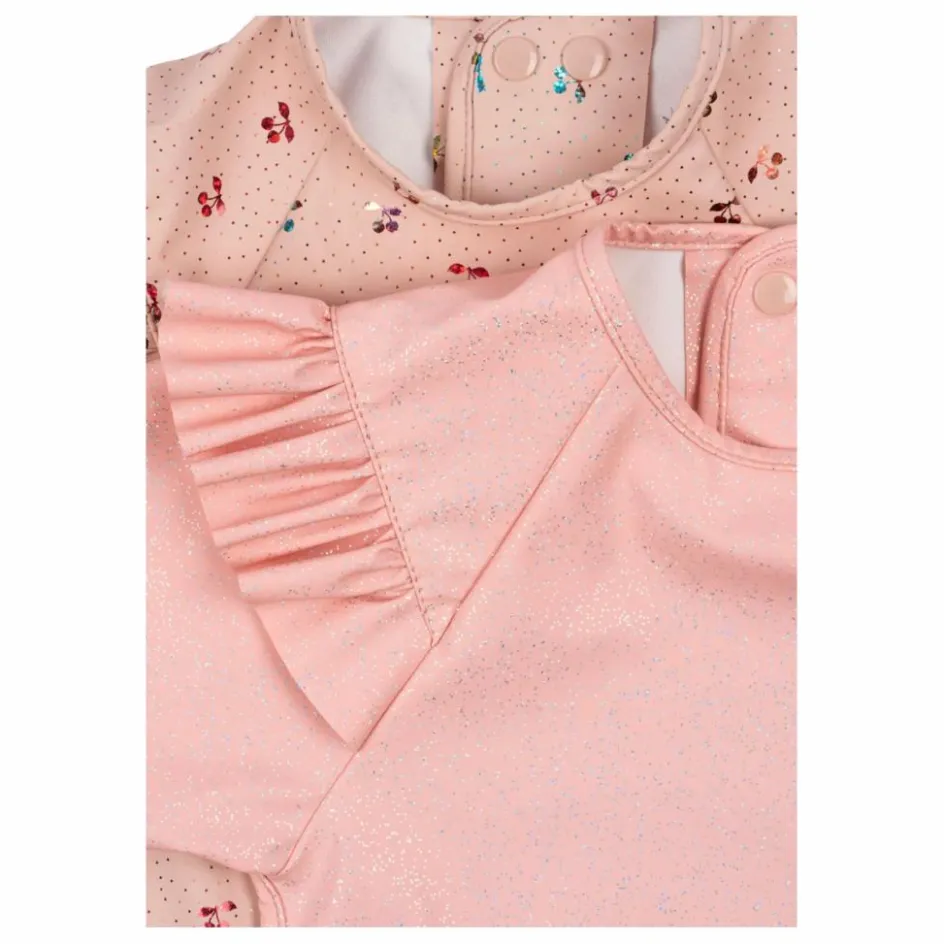 Discount Bavoirs à manches Cherry Sparkle - Set de 2 | Bavoirs|Puériculture
