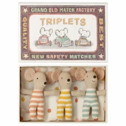 Sale Maileg Bébés souris dans leur boîte assortie Multicolore