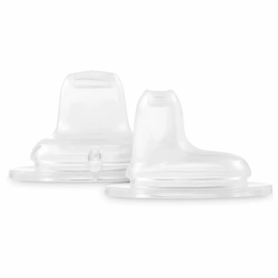 Clearance Bec de succion anti-fuite - Set de 2 Biberons|Tasses Et Gobelets D'Apprentissage