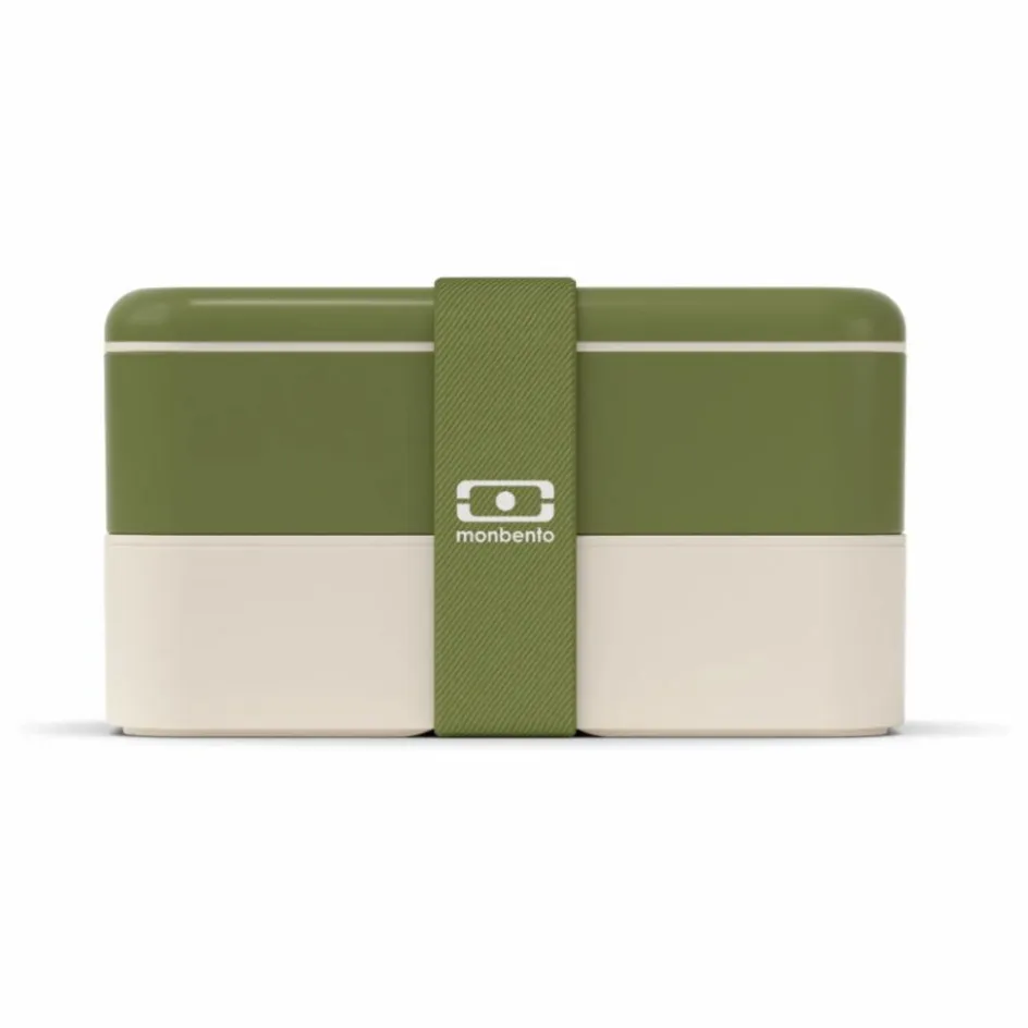 Hot Monbento Bento 2 compartiments MB Original Recycled | Vert olive