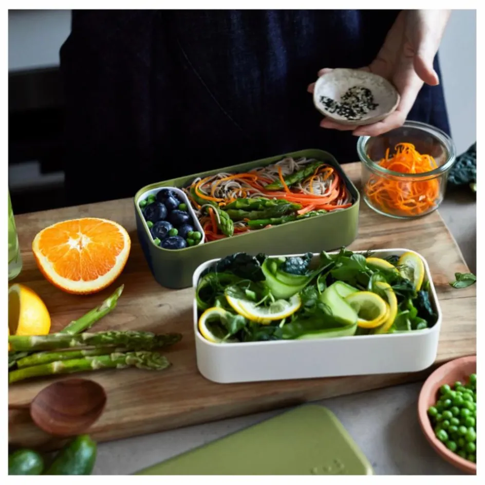 Hot Monbento Bento 2 compartiments MB Original Recycled | Vert olive