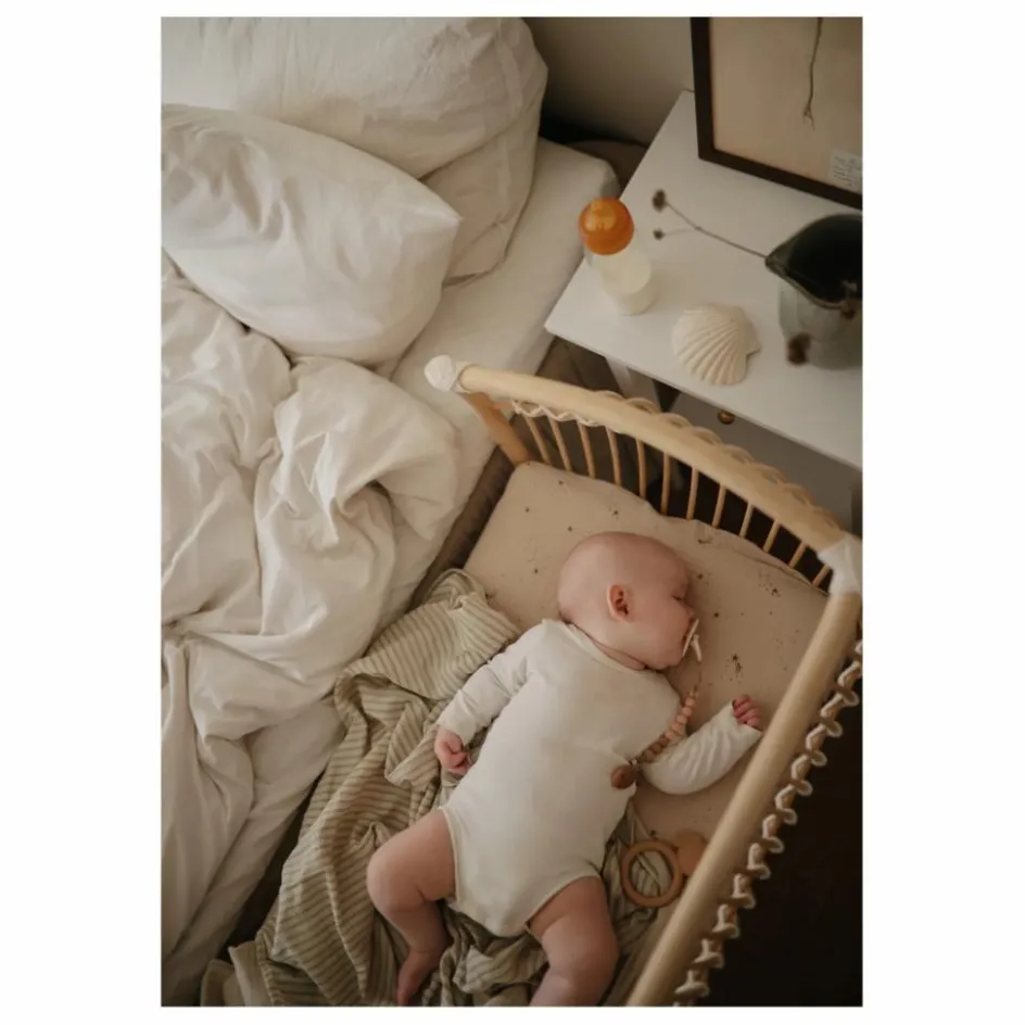 Bermbach Handcrafted Berceau cododo Martha en rotin - Liens coton| Berceaux|Lits Cododo