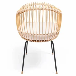 Online Bermbach Handcrafted Berceau Lola en rotin - Liens coton Naturel