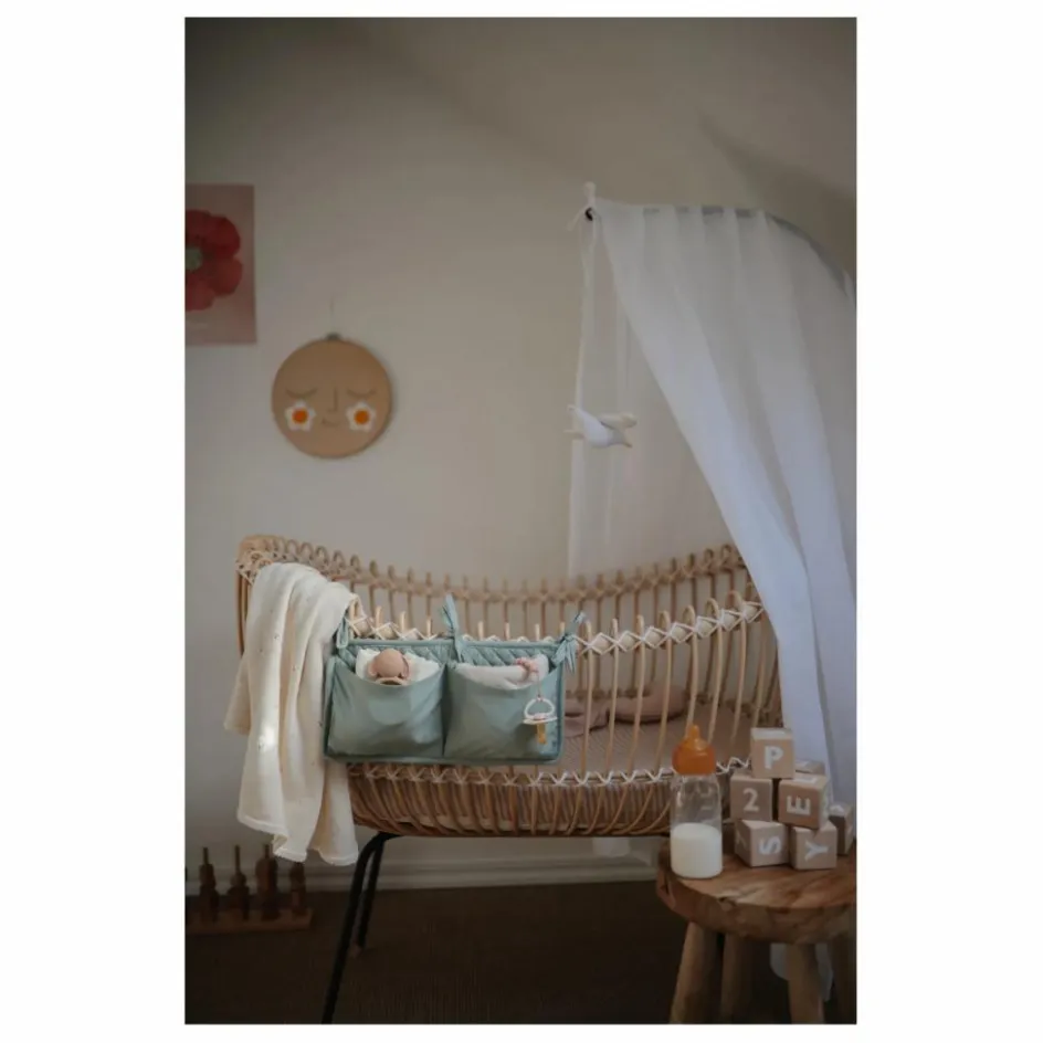 Online Bermbach Handcrafted Berceau Lola en rotin - Liens coton Naturel