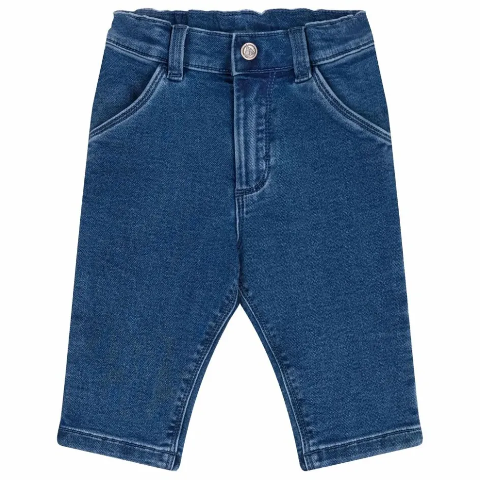 Petit Bateau Bermuda Bantalon Denim Bio || Bloomers, Shorts