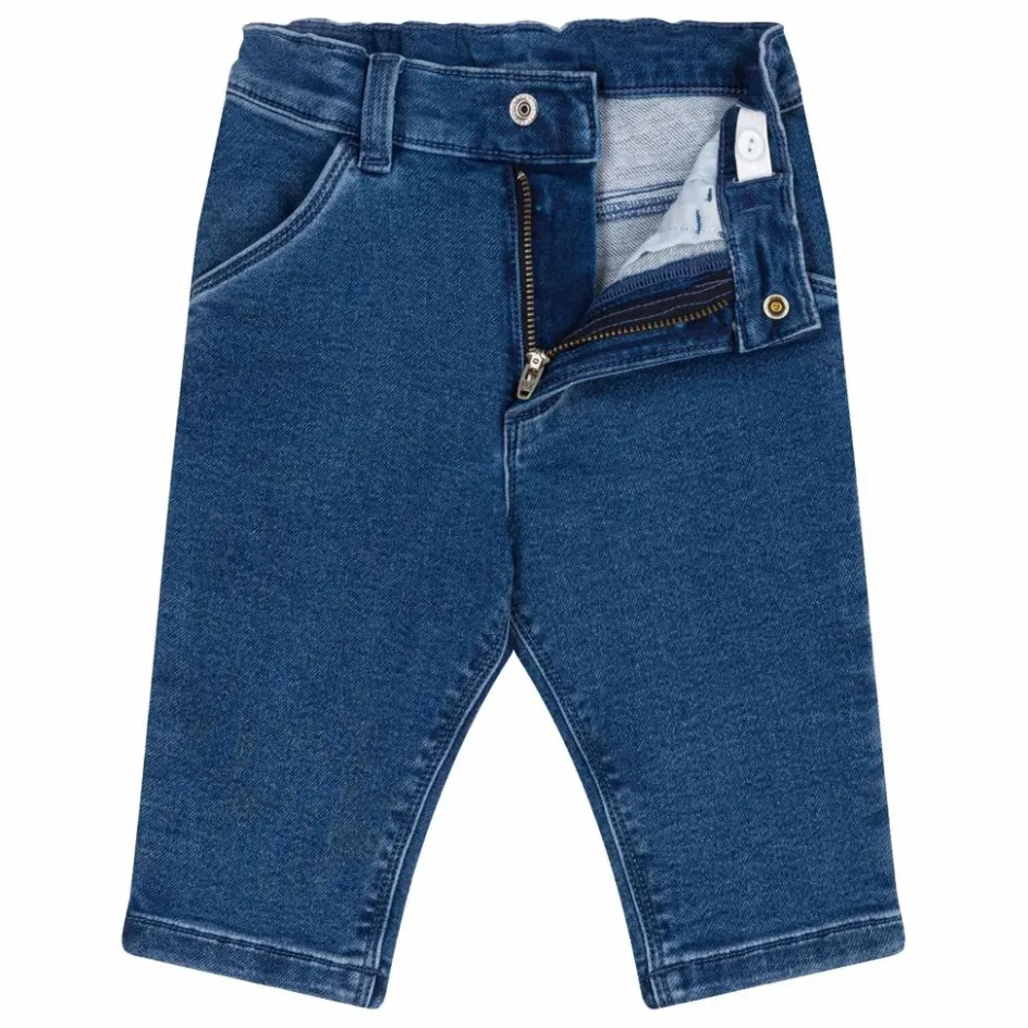 Petit Bateau Bermuda Bantalon Denim Bio || Bloomers, Shorts