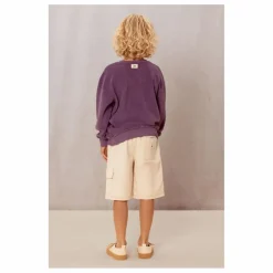 Hot Studio Bohème Bermuda Cargo Coton Bio | Ecru