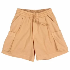 New Búho Bermuda Popeline Coton Bio | Camel