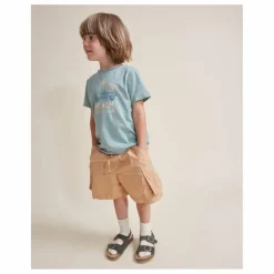 New Búho Bermuda Popeline Coton Bio | Camel