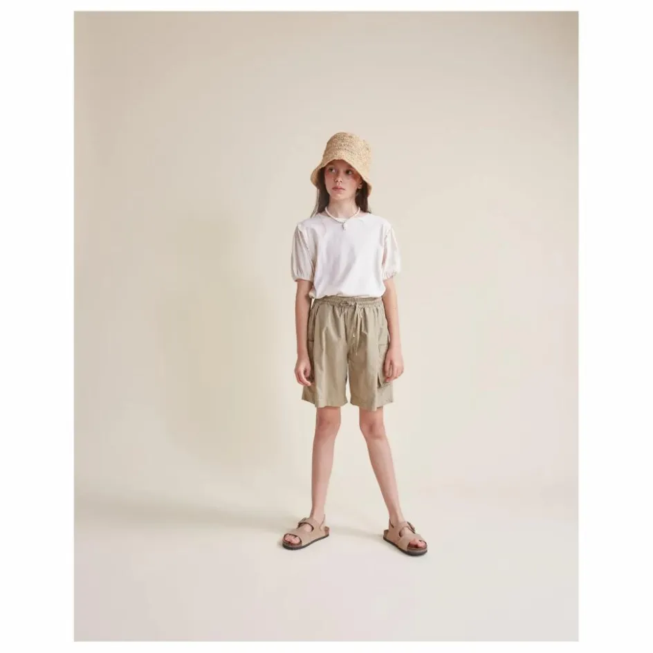 Búho Bermuda Popeline Coton Bio ||Enfant Shorts, Bermudas