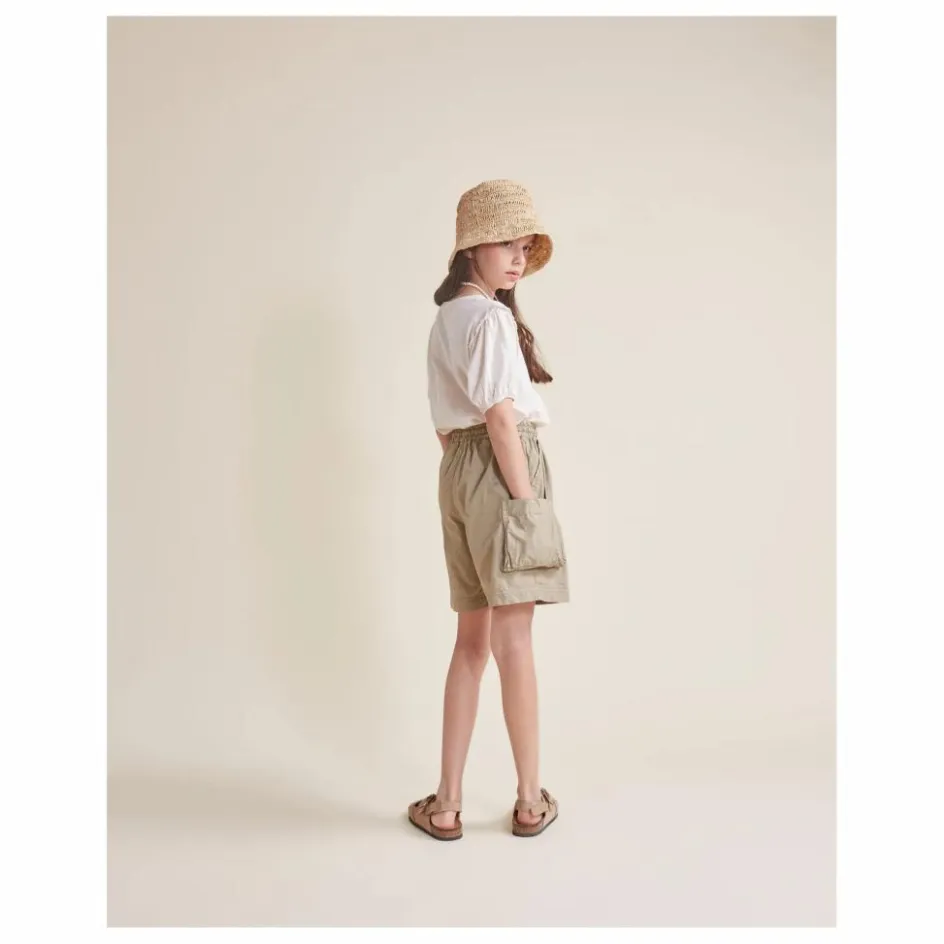 Búho Bermuda Popeline Coton Bio ||Enfant Shorts, Bermudas