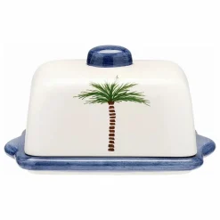 Anna + Nina Art De La Table*Beurrier Palm Tree |
