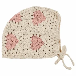 Discount Béguin Crochet Cœur | Enfant Accessoires De Mode