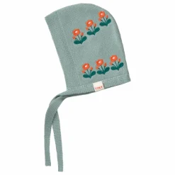 Sale Tinycottons Béguin Fleurs Laine | Sauge