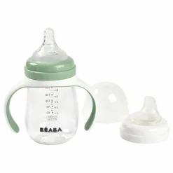 Béaba Biberons|Puériculture*Biberon d'apprentissage 2 en 1- 240 ml |