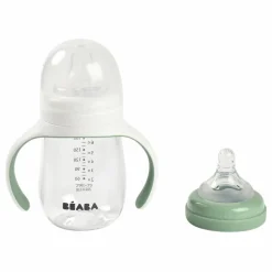 Béaba Biberons|Puériculture*Biberon d'apprentissage 2 en 1- 240 ml |