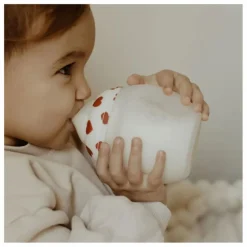 Elhée Biberons|Cadeau De Naissance*Biberon en silicone médical et tétine physiologique Full of Love
