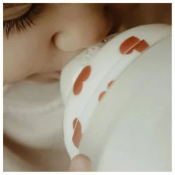 Elhée Biberons|Cadeau De Naissance*Biberon en silicone médical et tétine physiologique Full of Love
