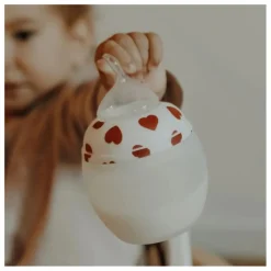 Elhée Biberons|Cadeau De Naissance*Biberon en silicone médical et tétine physiologique Full of Love