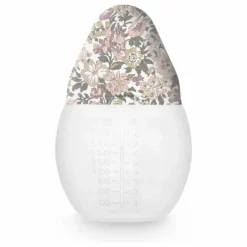 Elhée Biberon en silicone médical et tétine physiologique Honey Dew - x Liberty || Biberons|Puériculture