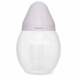 New Biberon en silicone médical et tétine physiologique | Lilas Biberons|Puériculture