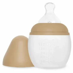 Elhée Biberon en silicone médical et tétine physiologique | Oat