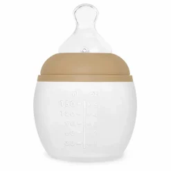 Elhée Biberon en silicone médical et tétine physiologique | Oat