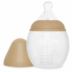 Elhée Biberon en silicone médical et tétine physiologique | Oat