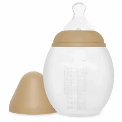 Elhée Biberon en silicone médical et tétine physiologique | Oat