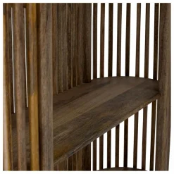 Clearance Bibliothèque Sali en bois de manguier Meubles De Rangement