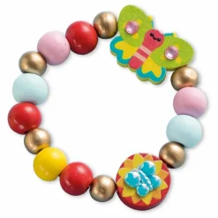 Outlet Janod Bijoux en bois Fleur à créer - x Hachette Multicolore