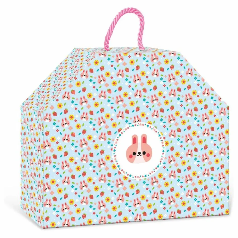 Outlet Janod Bijoux en bois Fleur à créer - x Hachette Multicolore